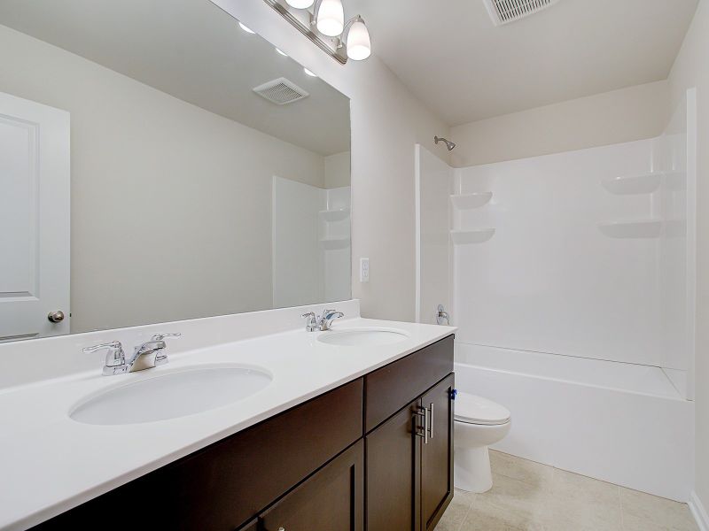 Brentwood plan at Vistas at Towne Mill.