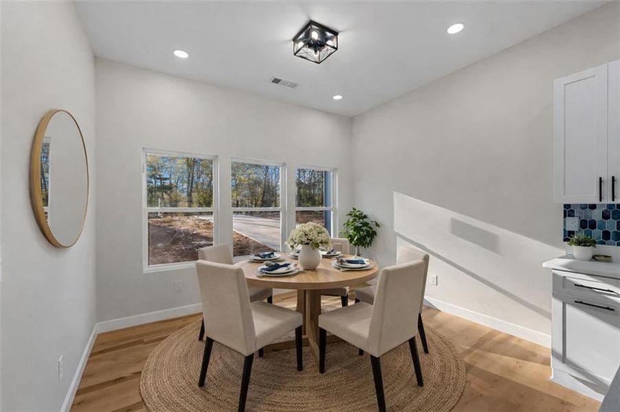 Furnished interior view inside a new home in , Locust Grove (Image 9).