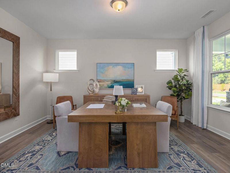 Furnished interior view inside a new home in Sage on North Main, Wake Forest (Image 5).