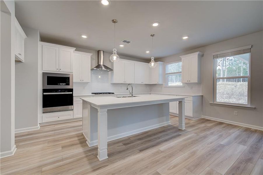 Furnished interior view inside a new home in Hamilton Lakes, Lawrenceville (Image 6).