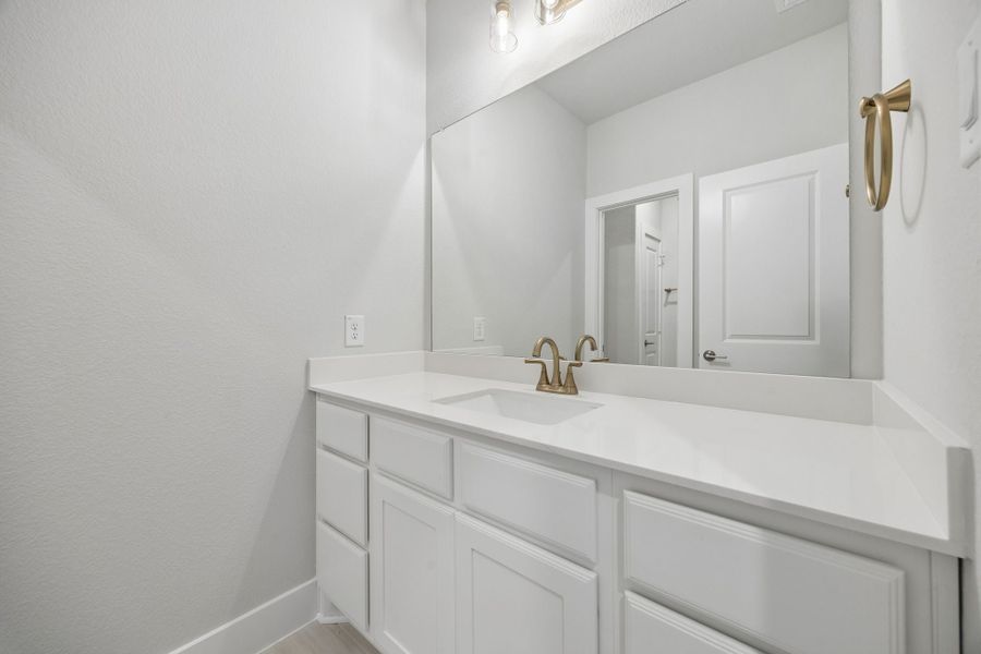 Furnished interior view inside a new home in Painted Tree Lakeside, McKinney (Image 15).