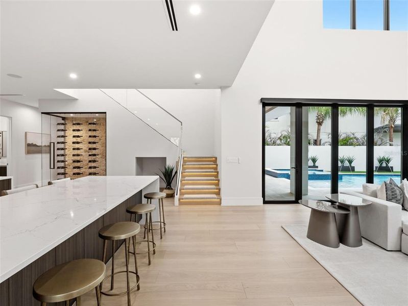 Furnished interior view inside a new home in , Orlando (Image 12).