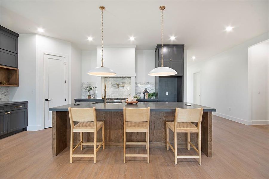 Furnished interior view inside a new home in , Dallas (Image 12).