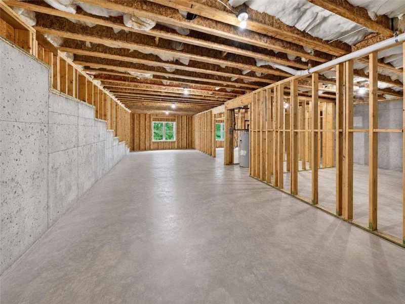 In-progress construction of a new home in , Hoschton, GA (Image 76).