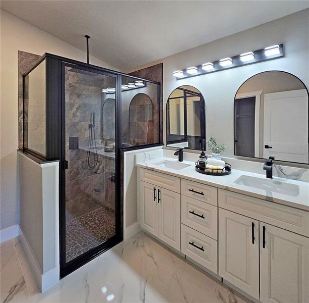 Furnished interior view inside a new home in , Sebring (Image 22).