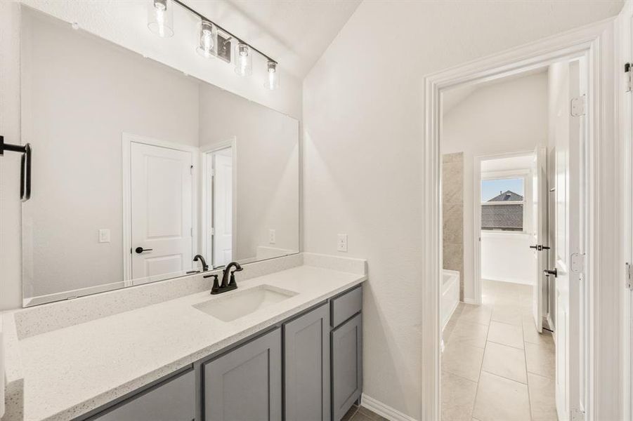 Furnished interior view inside a new home in Silo Mills, Joshua (Image 15).