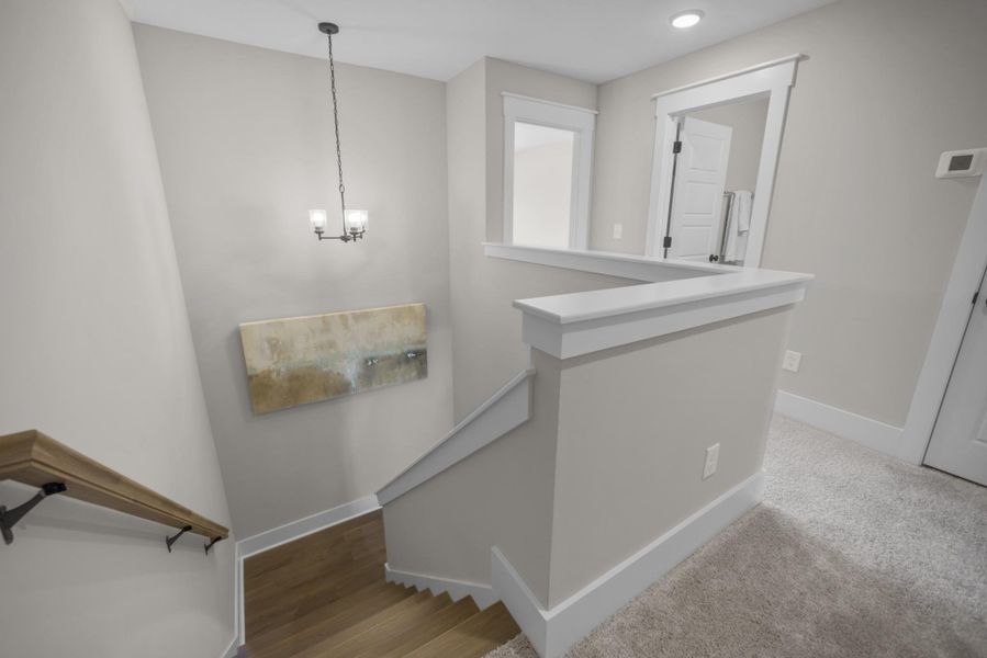 Representative furnished interior of a home built from the Fletcher by Bill Clark Homes in Riverside Cove, Wilmington (Image 15).