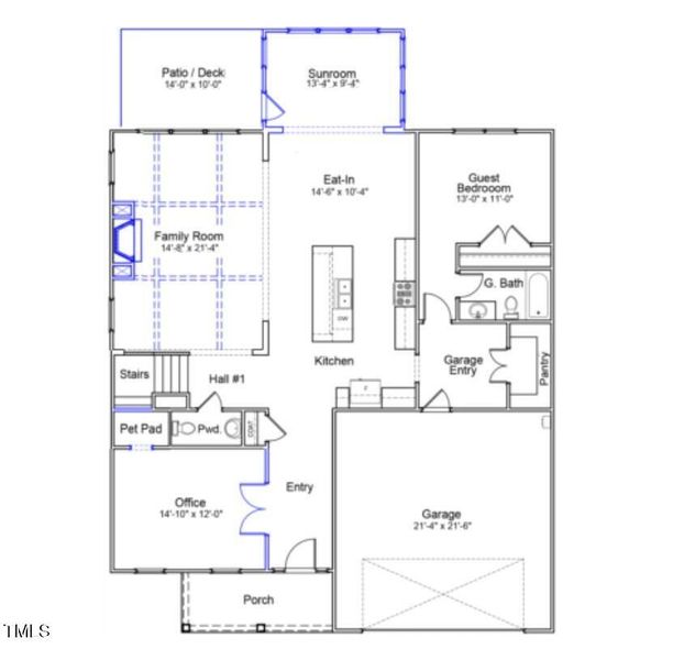 Homesite 238 1 floor