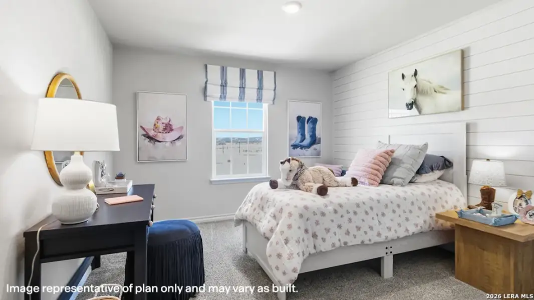 Furnished interior view inside a new home in Riverstone at Westpointe, San Antonio (Image 15).