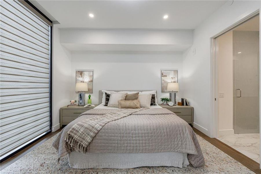 Furnished interior view inside a new home in The Dillon Buckhead, Atlanta (Image 17).