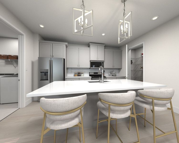 Furnished interior view inside a new home in Benders Cove - Premier Series, Mount Juliet (Image 2). Furnished interior view inside a new home in Benders Cove - Premier Series, Mount Juliet (Image 2).