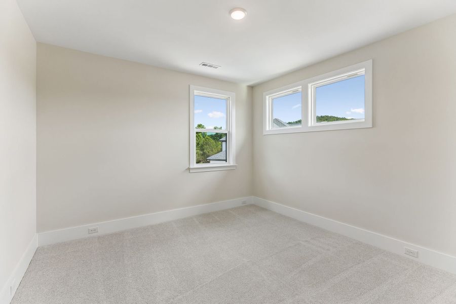 Representative unfurnished interior of a home built from the Harrington by John Wieland in Willow Ridge, Nolensville (Image 43).