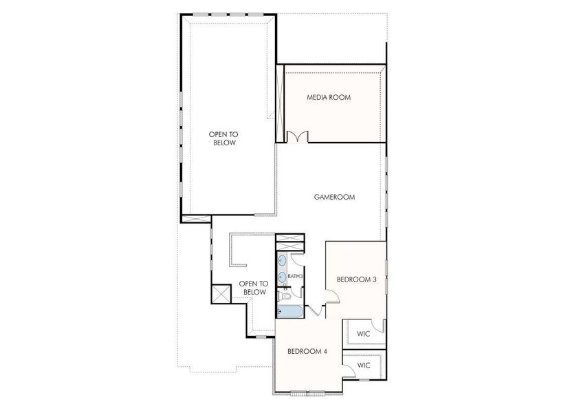 View of home floor plan