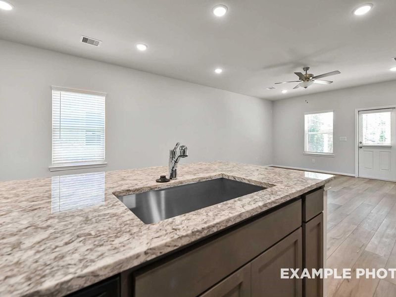 Close-up of interior finishes inside a home in Caney Creek Place, Conroe (Image 14).