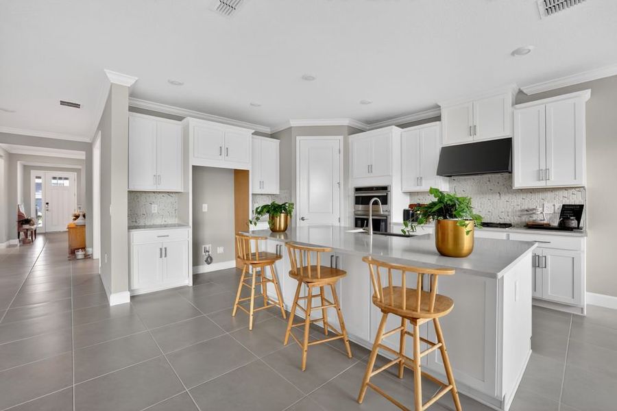 Furnished interior view inside a new home in Firethorn, Parrish (Image 3).