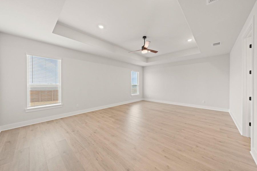 Spacious, unfurnished interior of a new home in Colson Ranch, Jarrell (Image 7). Spacious, unfurnished interior of a new home in Colson Ranch, Jarrell (Image 7).