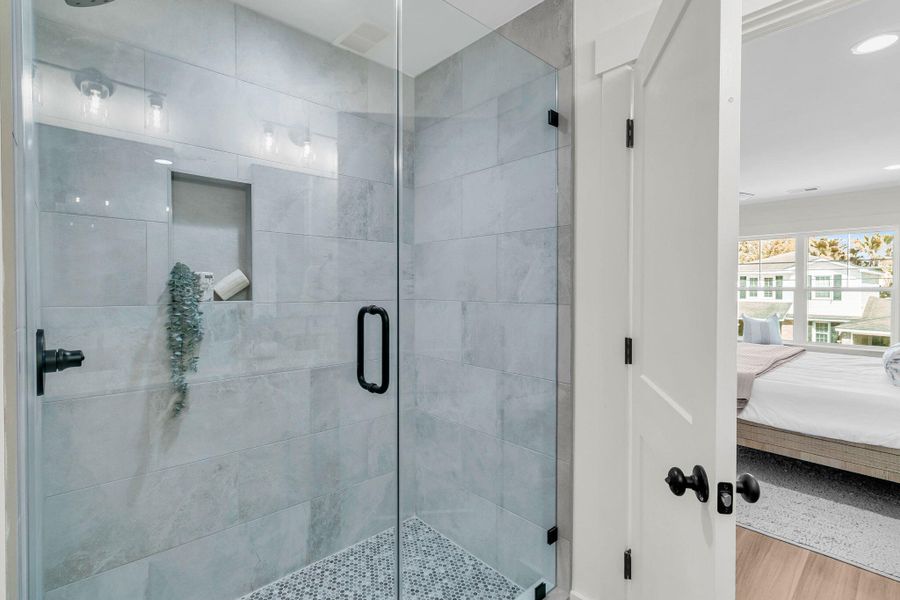 Furnished interior view inside a new home in , Charleston (Image 35).