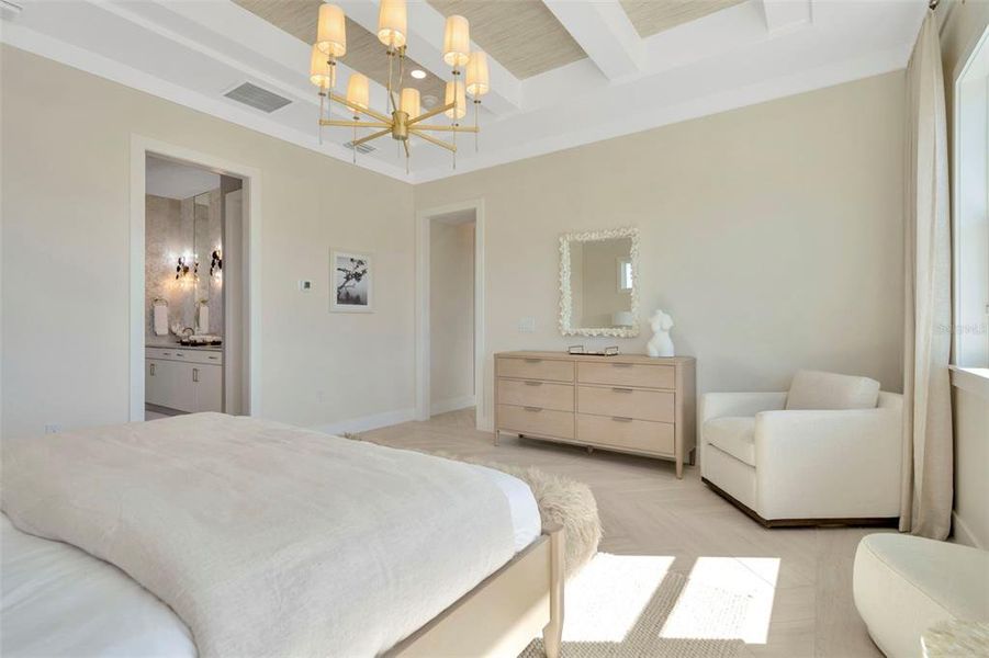 Furnished interior view inside a new home in Biscayne Landing at Seaire, Parrish (Image 11).