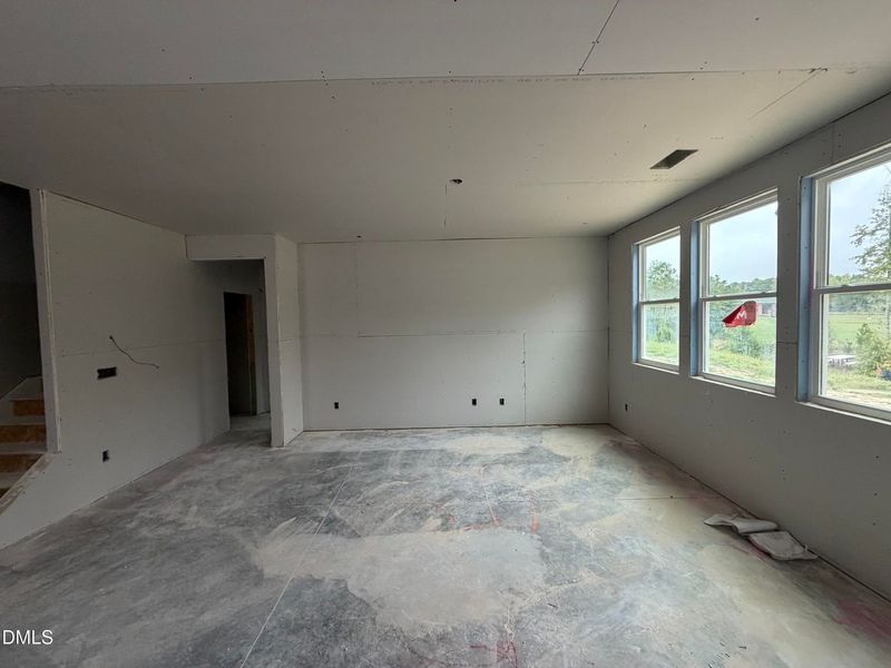 In-progress construction of a new home in Wendell Ridge, Wendell, NC (Image 22).