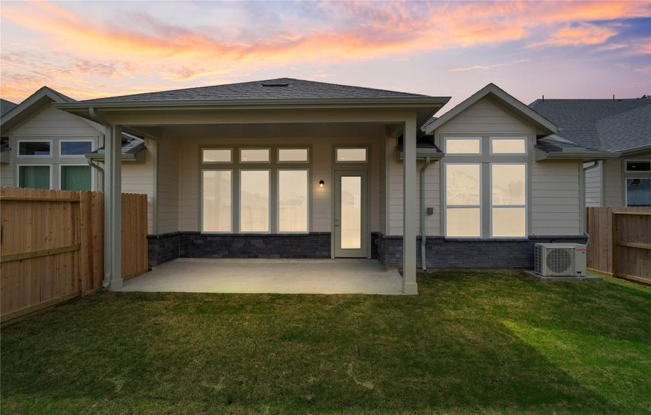 Enjoy the outdoors! This spacious green space backyard provides the ultimate foundation to create your own private outdoor oasis.
