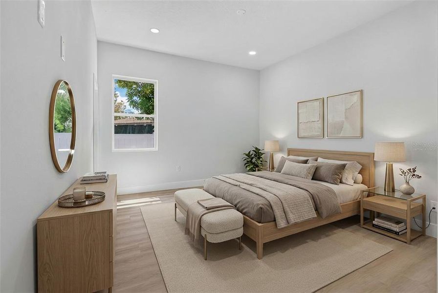 Furnished interior view inside a new home in , Pinellas Park (Image 29).