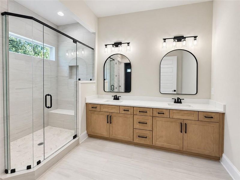 Furnished interior view inside a new home in , Pendergrass (Image 16).