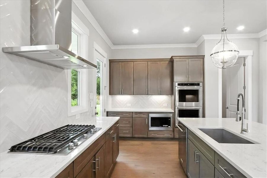 Furnished interior view inside a new home in Old Town Estates, Monroe (Image 11).