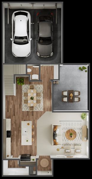 Image 13 representing the Chicory by Tri Pointe Homes in The Retreat at Harvest, Argyle, TX.