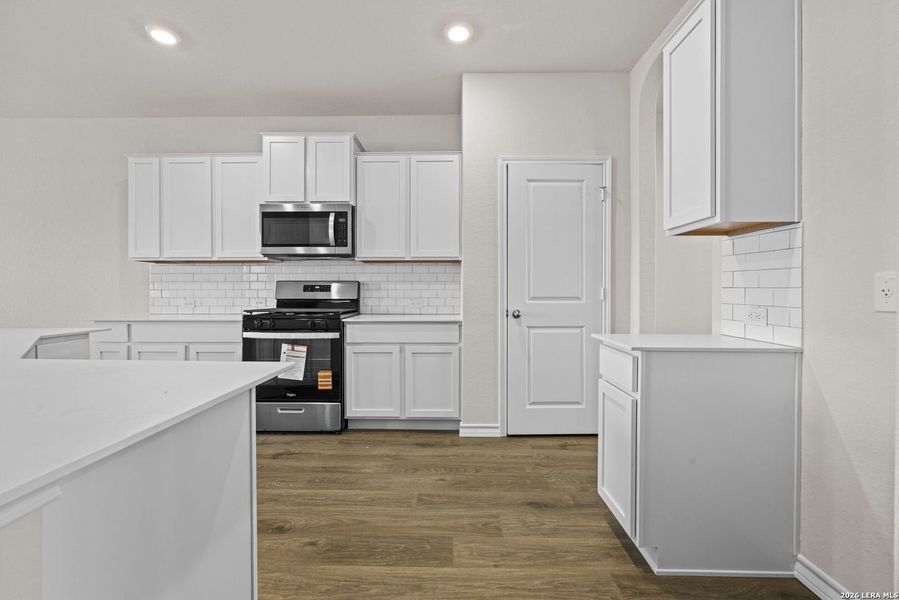Furnished interior view inside a new home in Redbird Ranch, San Antonio (Image 8).