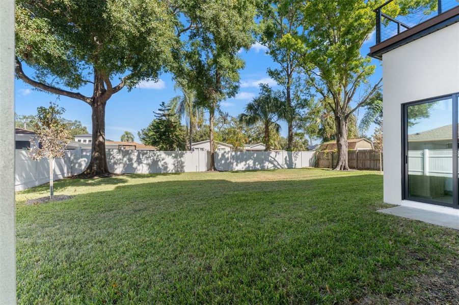 Exterior details and patio area of a home in , Tampa (Image 37). Exterior details and patio area of a home in , Tampa (Image 37).