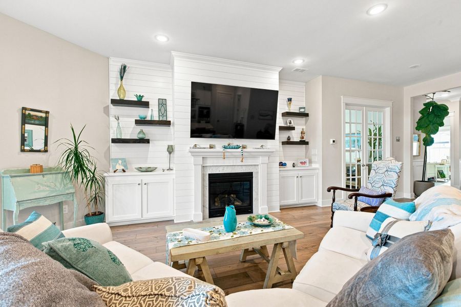 Furnished interior view inside a new home in , Summerville (Image 11). Furnished interior view inside a new home in , Summerville (Image 11).
