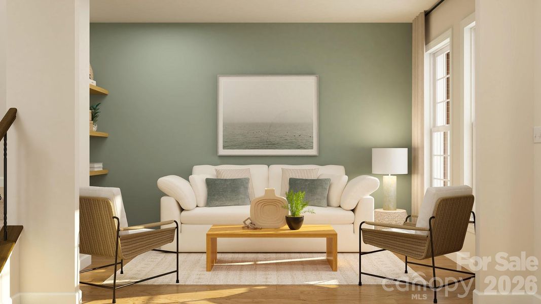 Furnished interior view inside a new home in Harris Mill, Indian Land (Image 13).