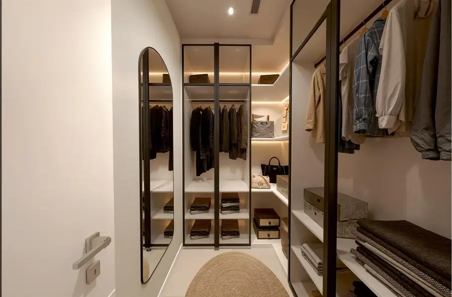 Primary Bedroom Closet Rendering
