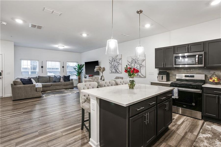 Furnished interior view inside a new home in , Douglasville (Image 30).