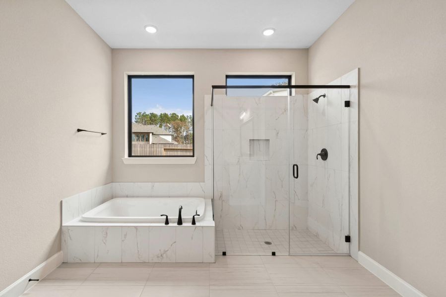 Furnished interior view inside a new home in ARTAVIA 65' Homesites, Conroe (Image 16).