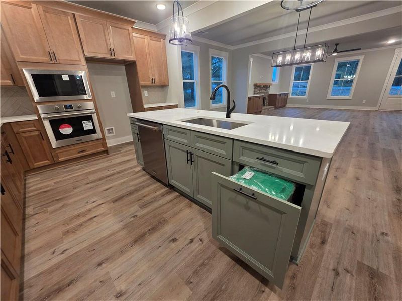 Furnished interior view inside a new home in , Statham (Image 7).