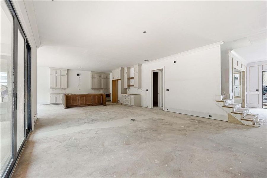 In-progress construction of a new home in , Marietta, GA (Image 8).