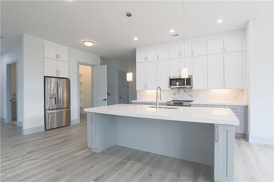 Furnished interior view inside a new home in , Maysville (Image 6).