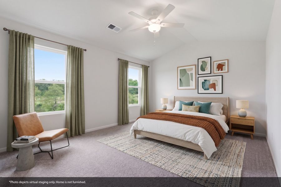 Furnished interior view inside a new home in Piper Creek, Newton (Image 9).