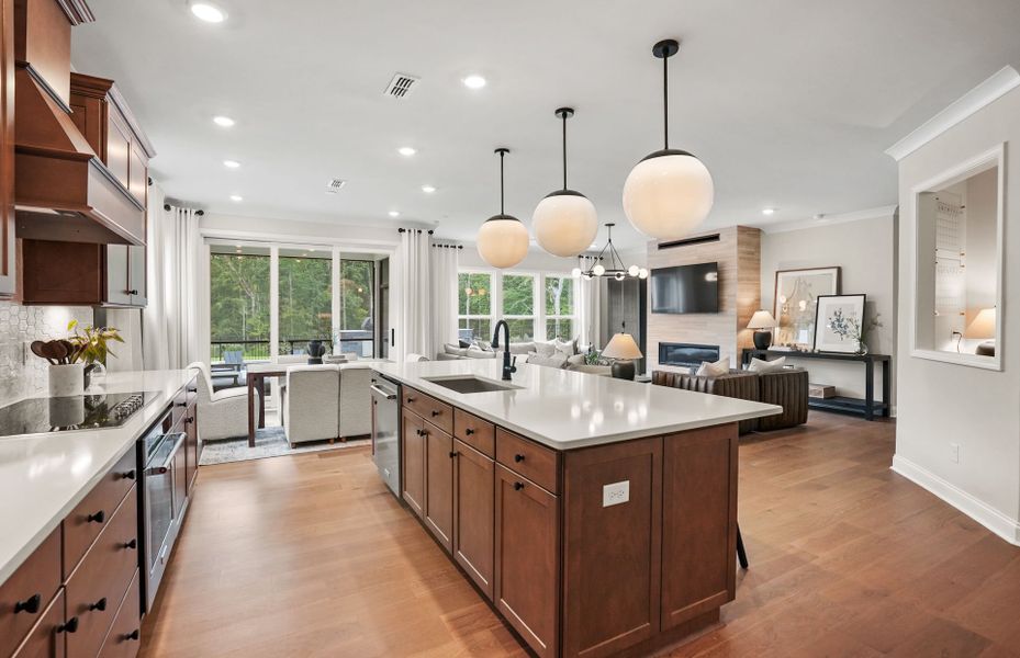 Representative furnished interior of a home built from the Northridge by Pulte Homes in Forest Creek, Waxhaw (Image 12).