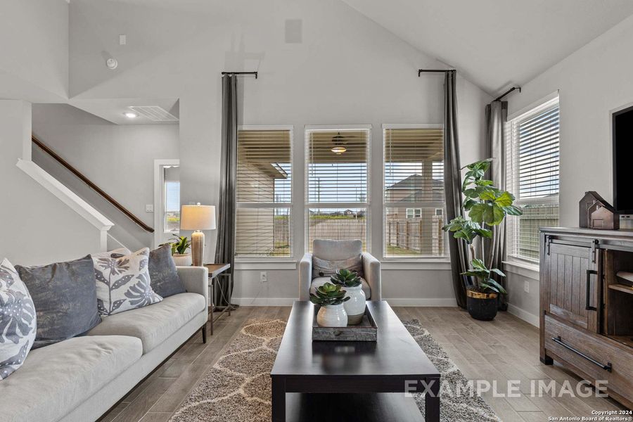 Furnished interior view inside a new home in Hannah Heights, Seguin (Image 30).