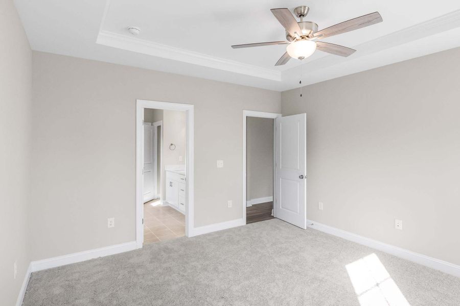 Representative unfurnished interior of a home built from the Clayton by Caviness & Cates Communities in Bartlett Manor, Youngsville (Image 180).