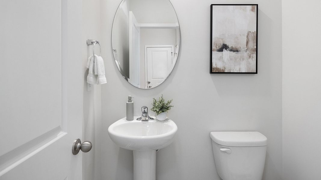 Furnished interior view inside a new home in Rydele Heights, Asheville (Image 13).