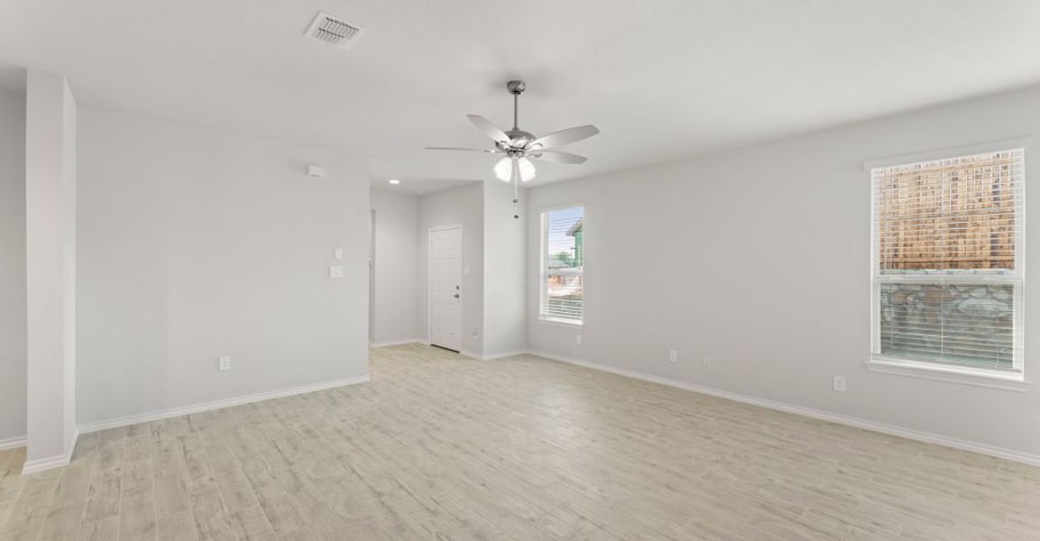 Representative exterior photo of a completed home built from the Hickory by Impression Homes in ValleyBrooke, Mesquite, TX (Image 9).