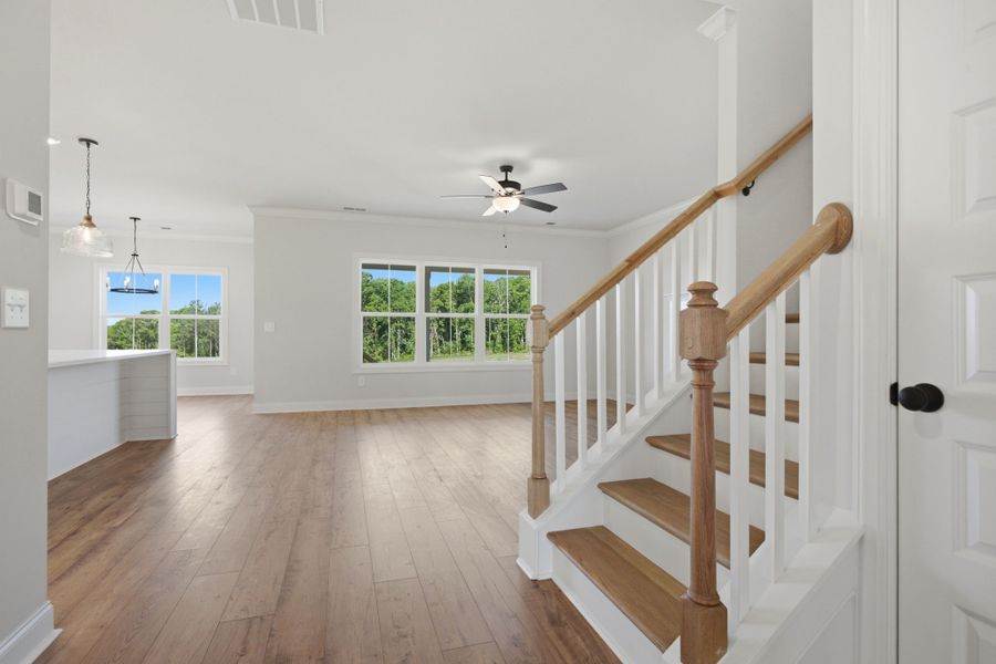 Spacious, unfurnished interior of a new home in Cherokee Knoll, Williamston (Image 16).