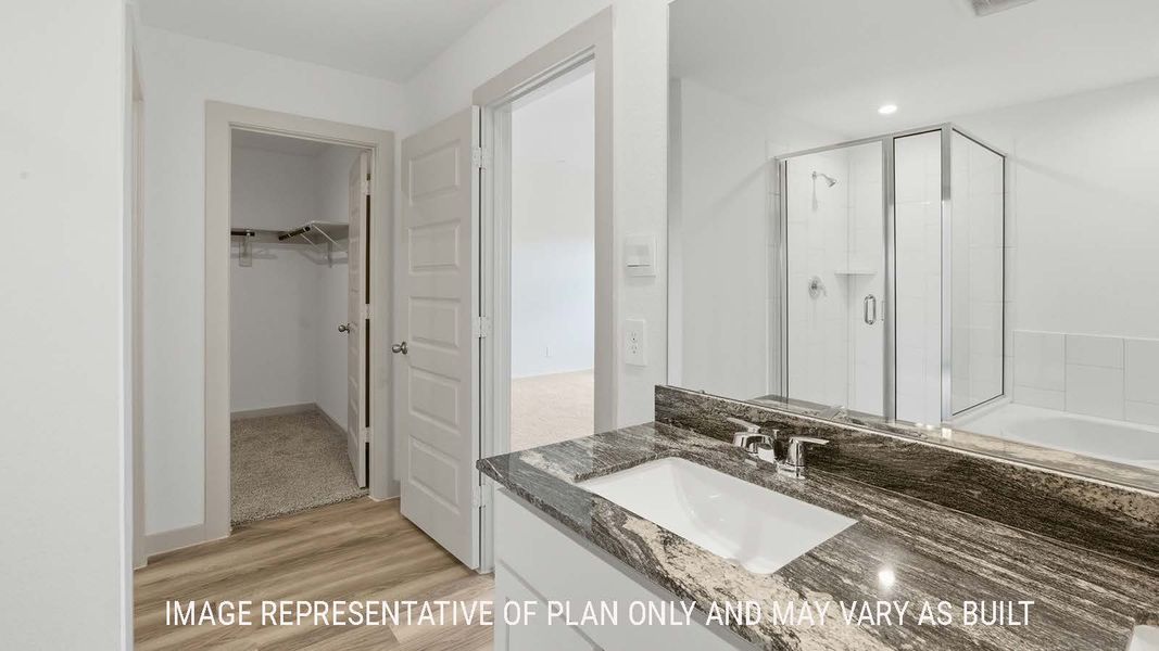 Representative furnished interior of a home built from the Kingston by D.R. Horton in China Grove, China (Image 13).