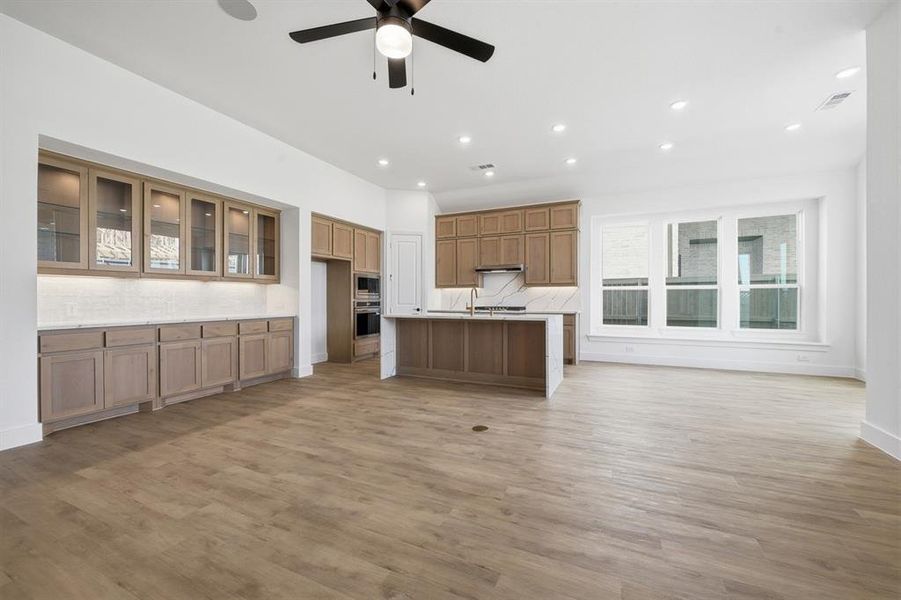 Furnished interior view inside a new home in Pecan Square, Northlake (Image 9).