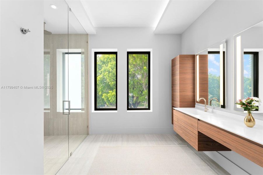 Spacious, unfurnished interior of a new home in , Miami (Image 19).