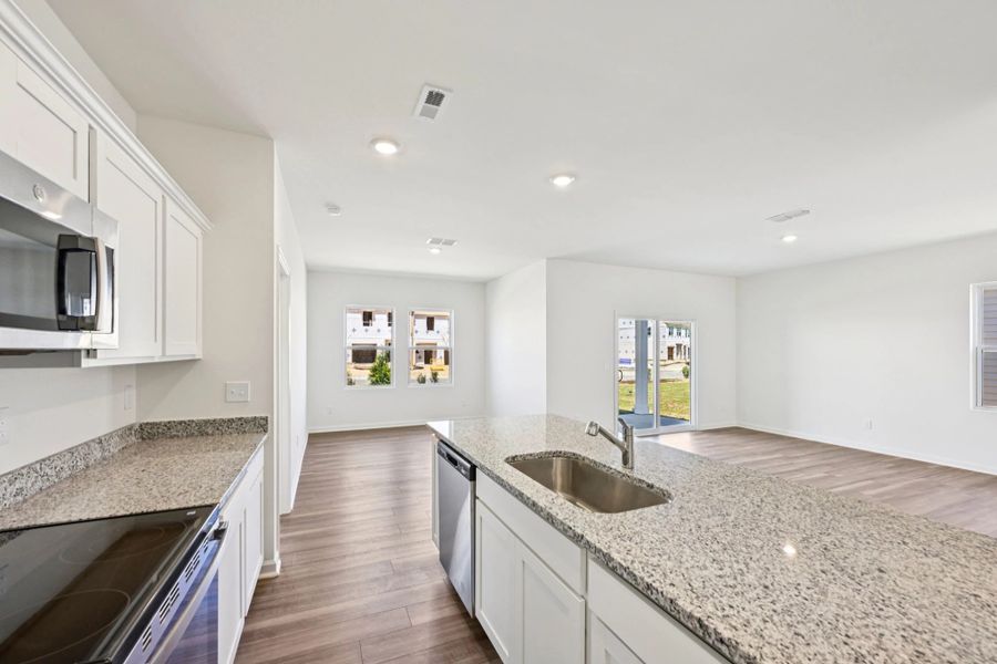 Representative furnished interior of a home built from the Luna by Starlight Homes in Glen Abbey, Kernersville (Image 10).