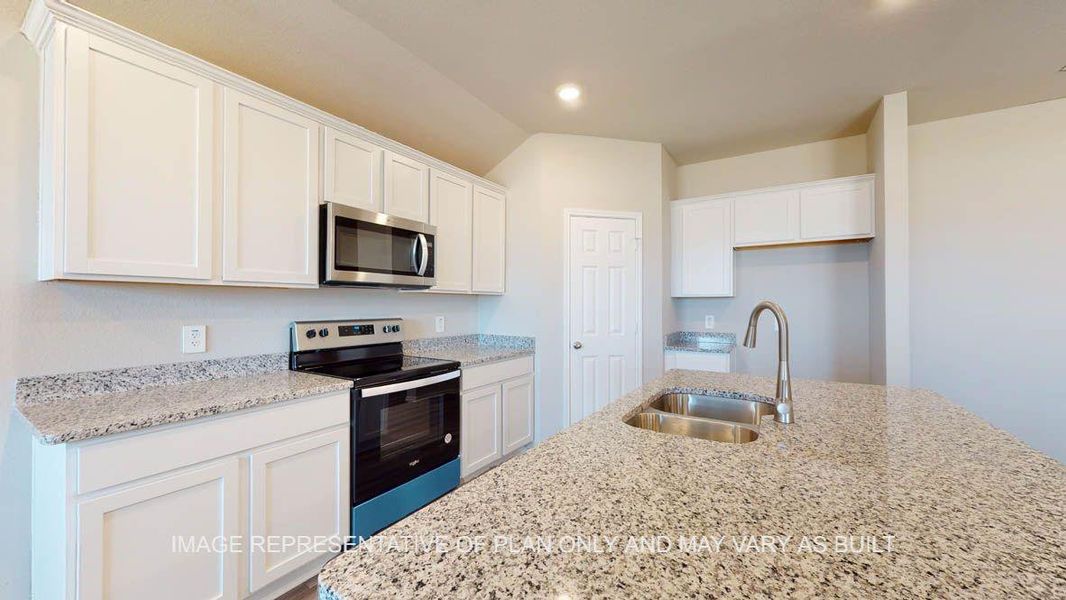 Furnished interior view inside a new home in , Orange (Image 8).
